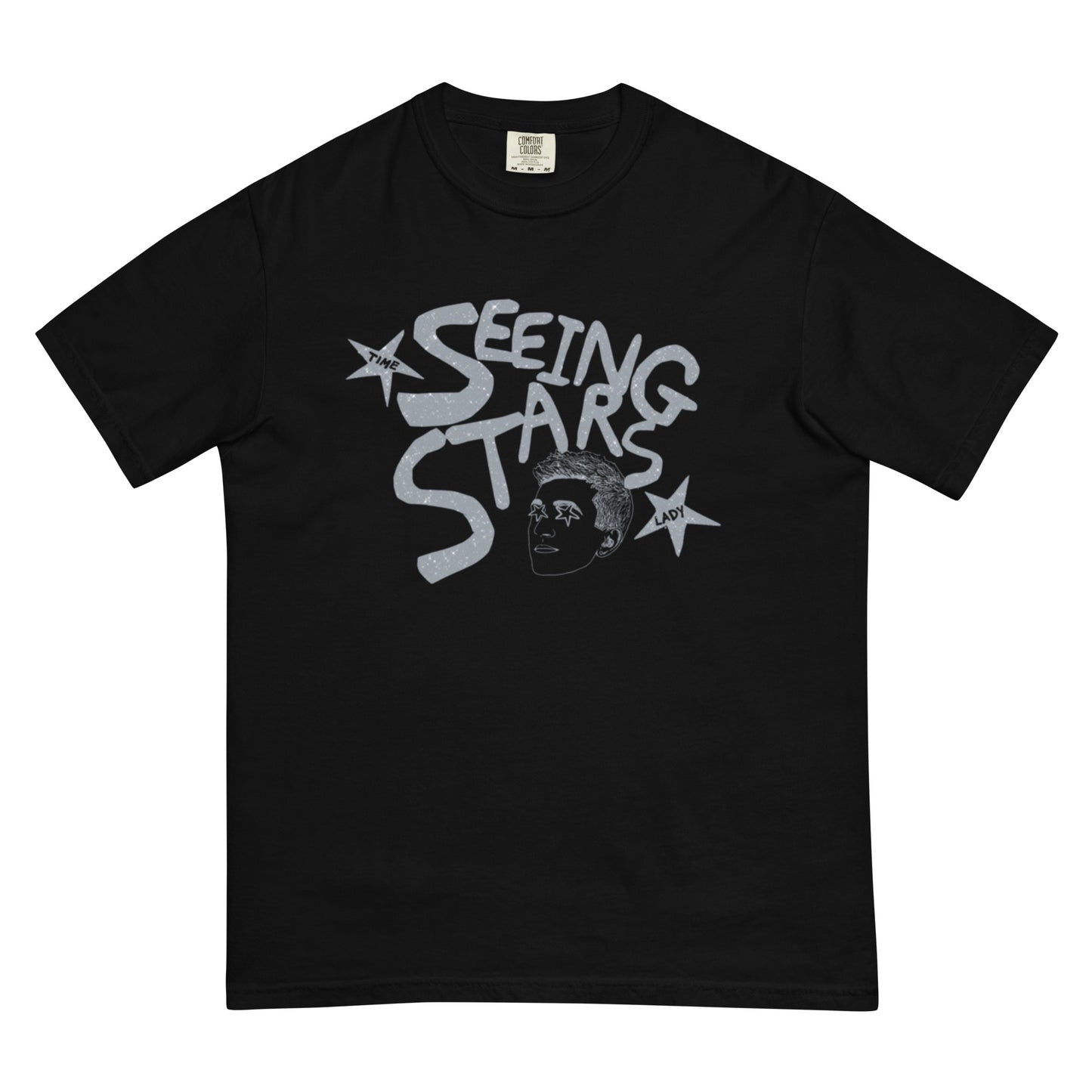 Seeing Stars black unisex t-shirt