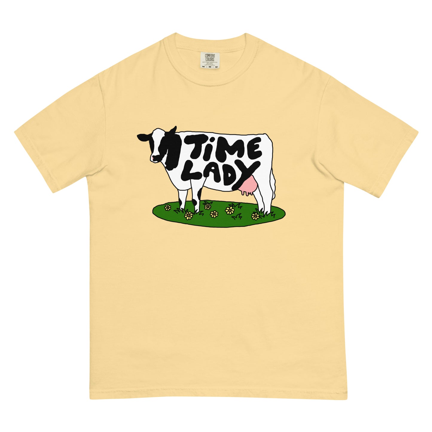 Time Lady cow t-shirt (5 color options!)
